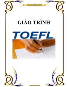 Giáo trình về TOEFL